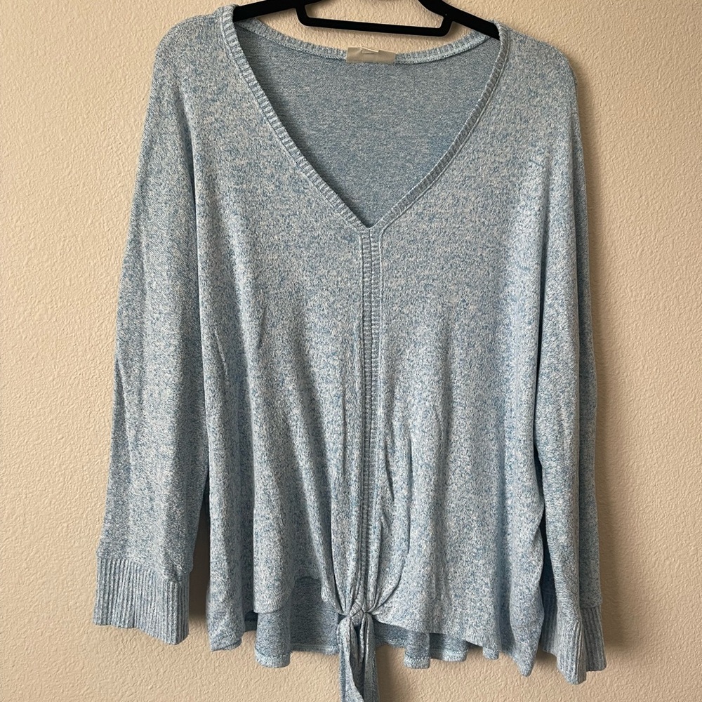 Oversized Front Tie Top Style & Co XL
